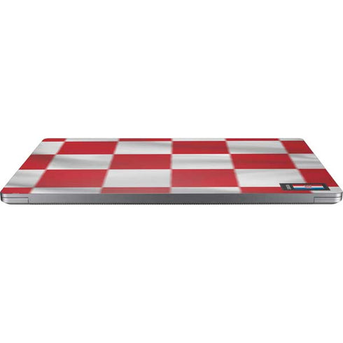 Croatia Soccer Flag Universal Laptop 15in (12.2 x 8.8in) Skin